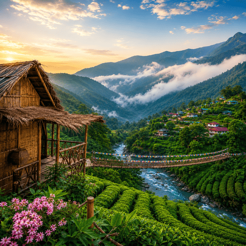 north east india tea gardens travel